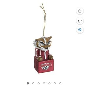 University of Wisconsin Badger Ornament